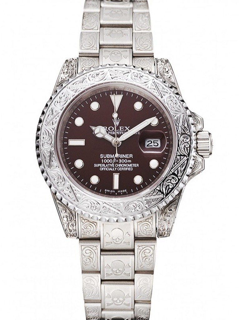 Super Clone Rolex Submariner Brown Dial 1454092