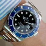 Super Clone Rolex Submariner “Cookie Monster” Black Dial 126619LB — case and bezel