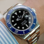 Super Clone Rolex Submariner “Cookie Monster” Black Dial 126619LB — bracelet detail