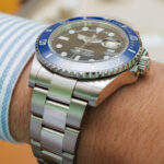 Super Clone Rolex Submariner “Cookie Monster” Black Dial 126619LB — clasp and links