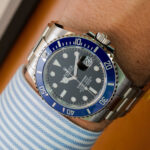 Super Clone Rolex Submariner “Cookie Monster” Black Dial 126619LB — movement / caseback view
