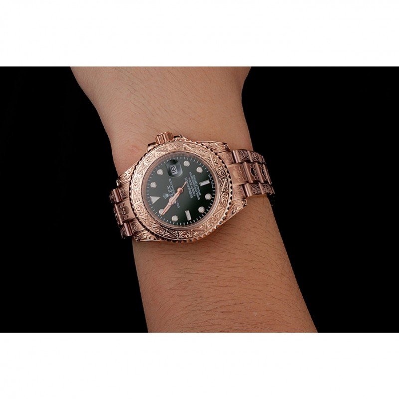Super Clone Rolex Submariner Green Dial 1454074 — view 10