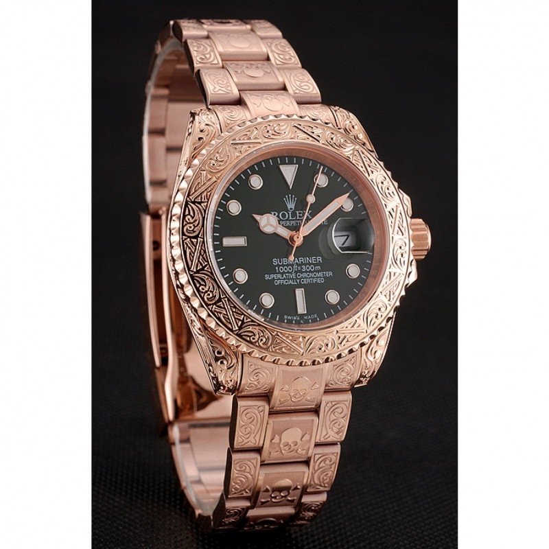 Super Clone Rolex Submariner Green Dial 1454074 — case and bezel
