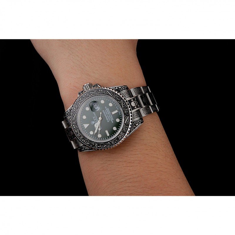 Super Clone Rolex Submariner Green Dial 1454079 — view 10