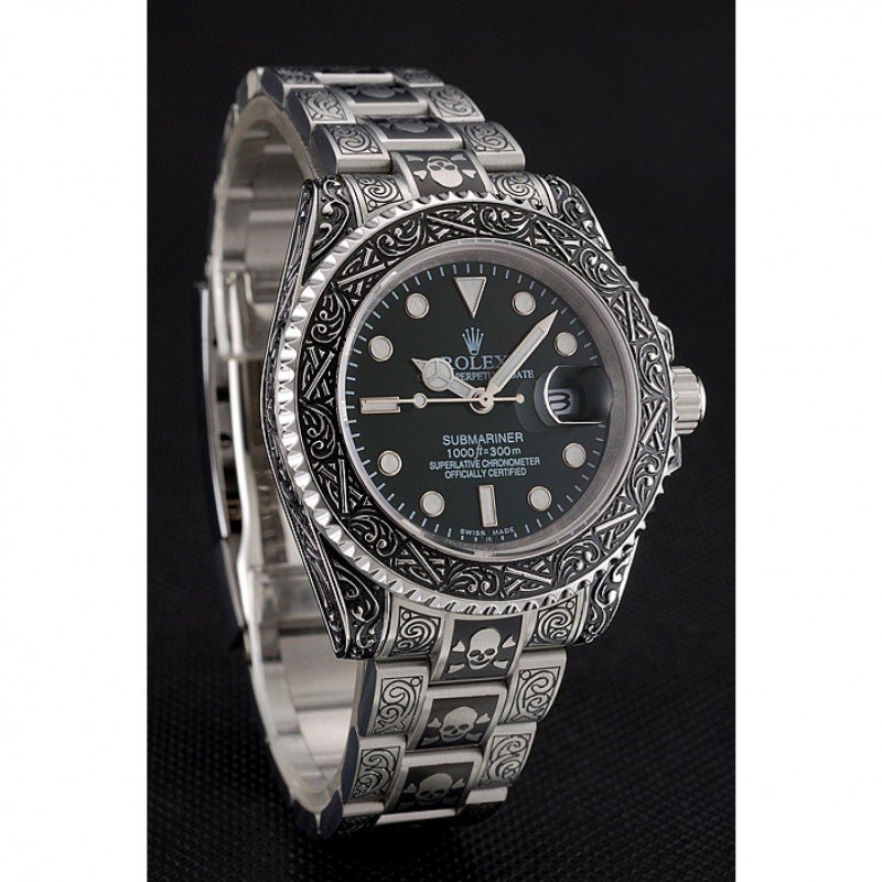Super Clone Rolex Submariner Green Dial 1454079 — case and bezel