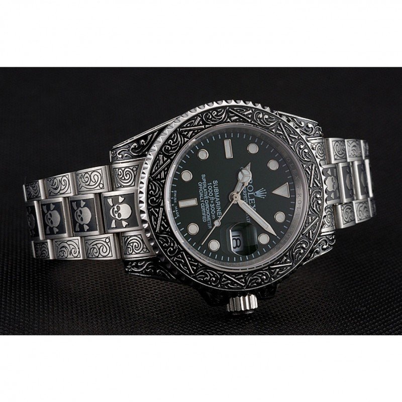 Super Clone Rolex Submariner Green Dial 1454079 — bracelet detail
