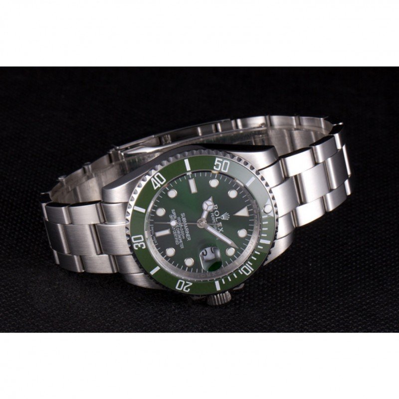 Super Clone Rolex Submariner Green Dial Mechanism-SRL51 — bracelet detail