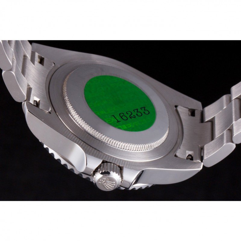 Super Clone Rolex Submariner Green Dial Mechanism-SRL51 — movement / caseback view