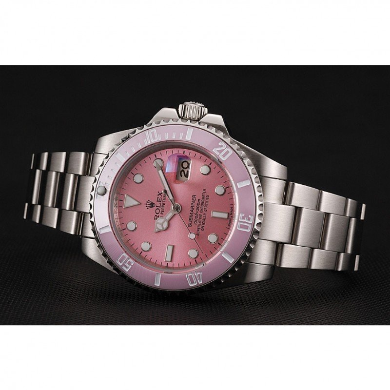 Super Clone Rolex Submariner Pink Dial 1453980 — bracelet detail