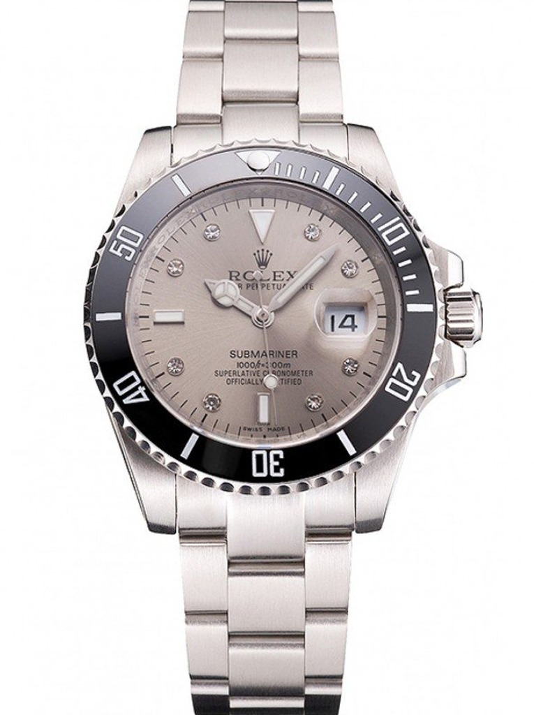 Super Clone Rolex Submariner Silver Dial PR16233S