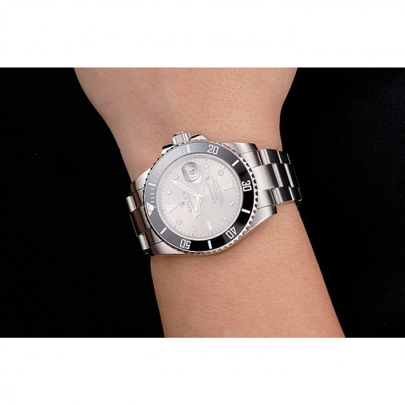 Super Clone Rolex Submariner Silver Dial PR16233S — view 10