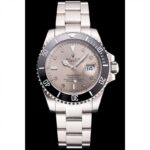 Super Clone Rolex Submariner Silver Dial PR16233S — dial close-up