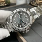 Super Clone Rolex Yacht-Master Rhodium Dial 126622 — clasp and links
