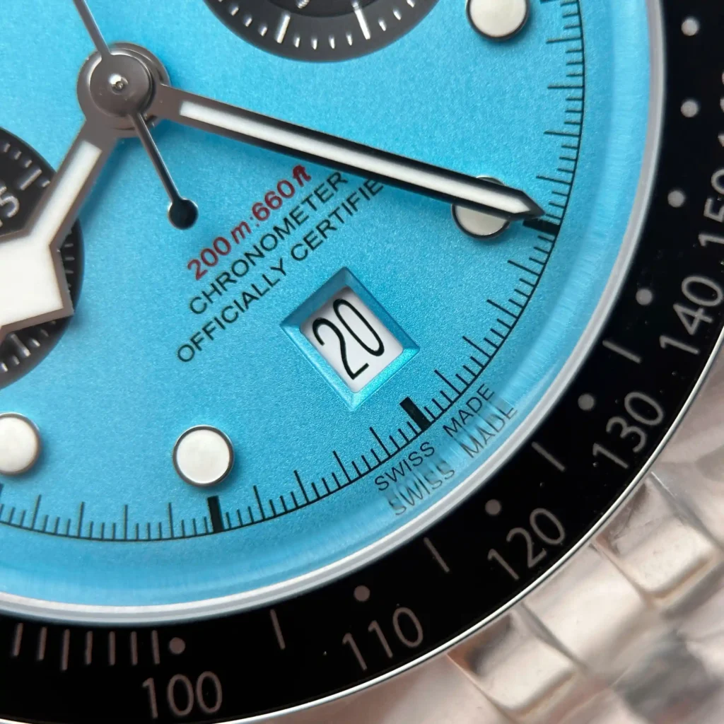 Super Clone Tudor Black Bay Chrono M79360N-0024 41mm — clasp and links
