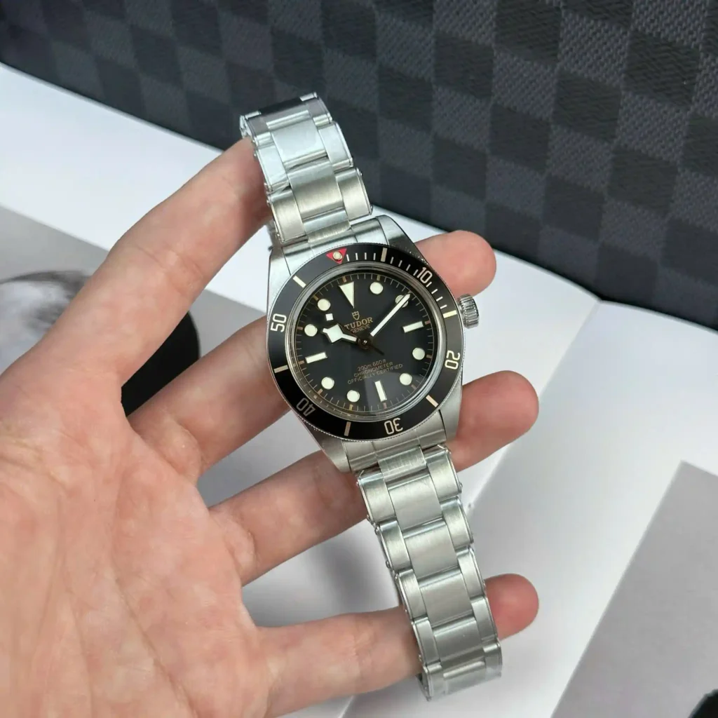 Super Clone Tudor Black Bay Fifty-Eight M79030N-0001 39mm Titanium — dial close-up