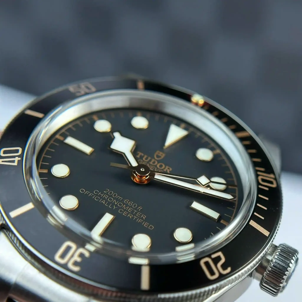 Super Clone Tudor Black Bay Fifty-Eight M79030N-0001 39mm Titanium — clasp and links