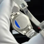 Super Clone Tudor Black Bay Pro M79470-0001 39mm Titanium — on leather display