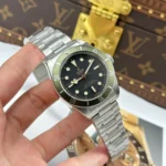 Super Clone Tudor Black Dial Titanium — bracelet detail