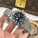 Super Clone Tudor 42mm Titanium — case and bezel