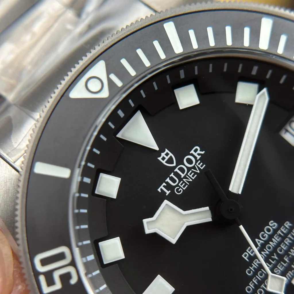 Super Clone Tudor 42mm Titanium — side profile