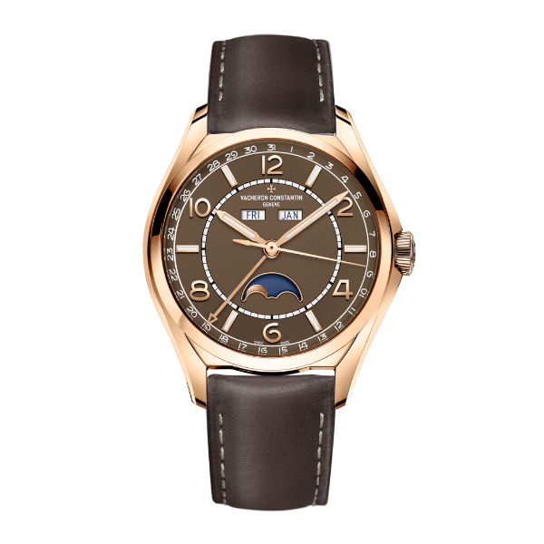 Super Clone Vacheron Constantin FiftySix Complete Calendar 4000E/000R-B065 41mm Rose Gold