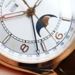 Super Clone Vacheron Constantin FiftySix Complete Calendar 4000E/000R-B438 40mm Rose Gold — side profile