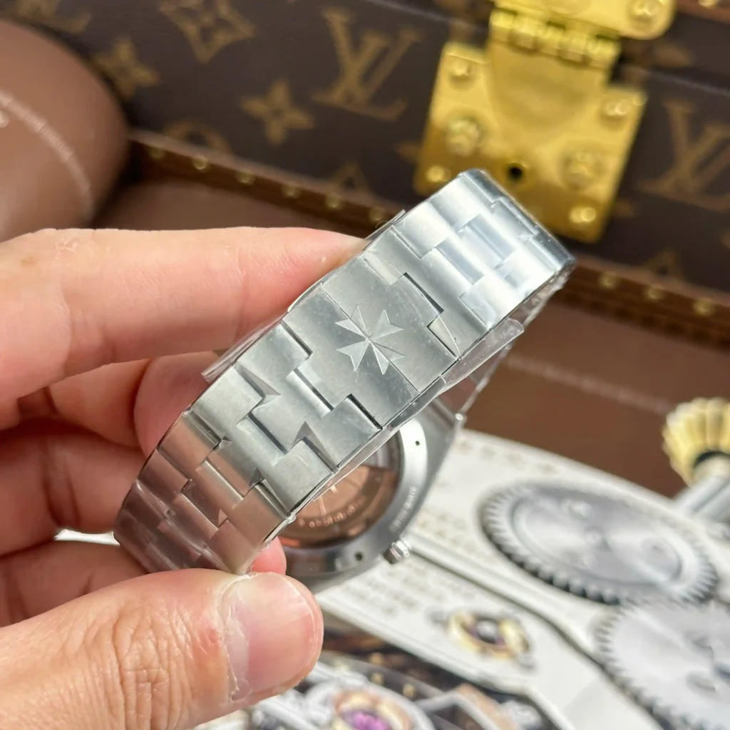 Super Clone Vacheron Constantin Blue Dial Steel — view 9