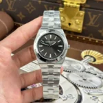 Super Clone Vacheron Constantin Steel — dial close-up