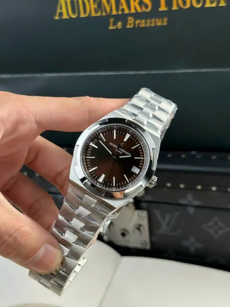 Super Clone Vacheron Constantin 41mm Steel — dial close-up