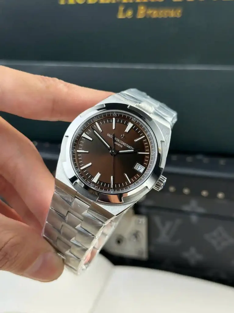 Super Clone Vacheron Constantin 41mm Steel — side profile