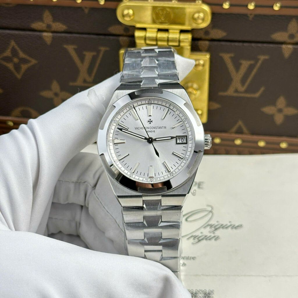 Super Clone Vacheron Constantin 41mm Steel — dial close-up