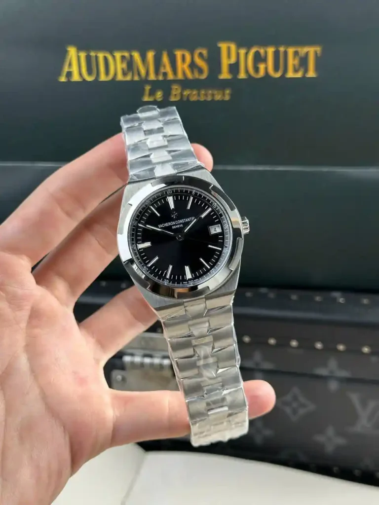 Super Clone Vacheron Constantin 41mm Steel — side profile