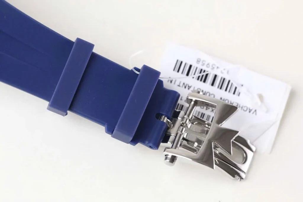 Super Clone Vacheron Constantin Overseas Blue Dial Number Roman 42mm – — view 10