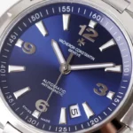 Super Clone Vacheron Constantin Overseas Blue Dial Number Roman 42mm – — case and bezel
