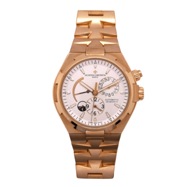 Super Clone Vacheron Constantin Overseas Dual Time 47450 42mm White Dial
