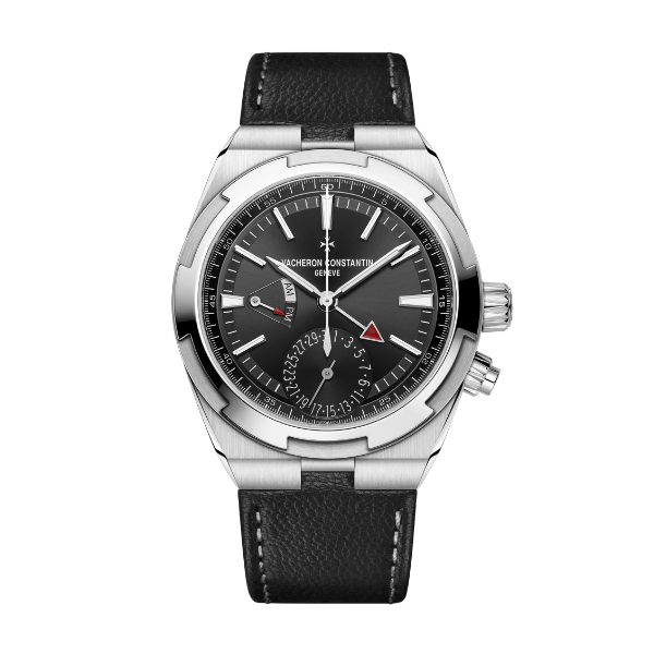 Super Clone Vacheron Constantin Overseas Dual Time 7900V 41mm Black Dial Steel