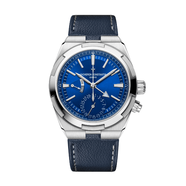Super Clone Vacheron Constantin Overseas Dual Time 7900V 41mm Blue Dial