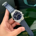 Super Clone Vacheron Constantin Overseas Dual Time 7900V 41mm Blue Dial — view 9