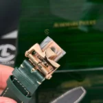Super Clone Vacheron Constantin Overseas Dual Time 7900V 41mm Green Dial Rose Gold — view 9