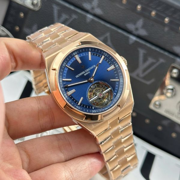 Super Clone Vacheron Constantin Steel — side profile
