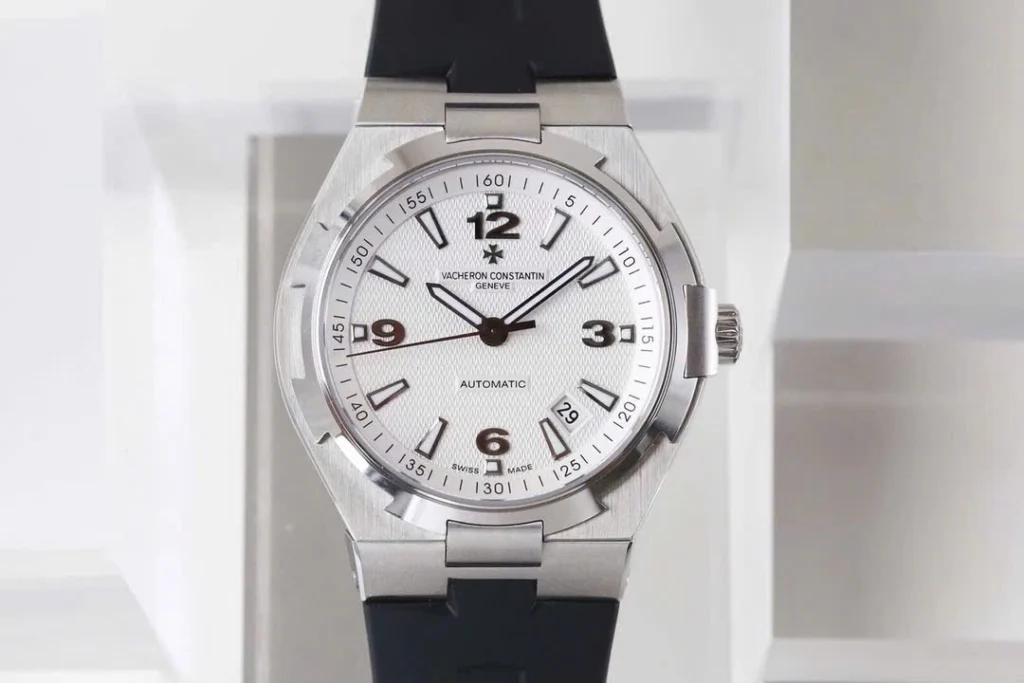Super Clone Vacheron Constantin Overseas White Dial Number Roman 42mm
