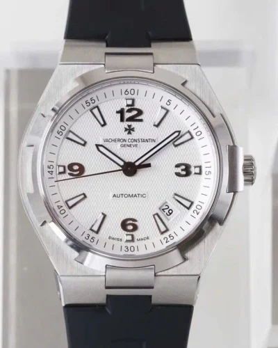 Super Clone Vacheron Constantin Overseas White Dial Number Roman 42mm