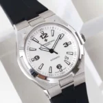 Super Clone Vacheron Constantin Overseas White Dial Number Roman 42mm — side profile