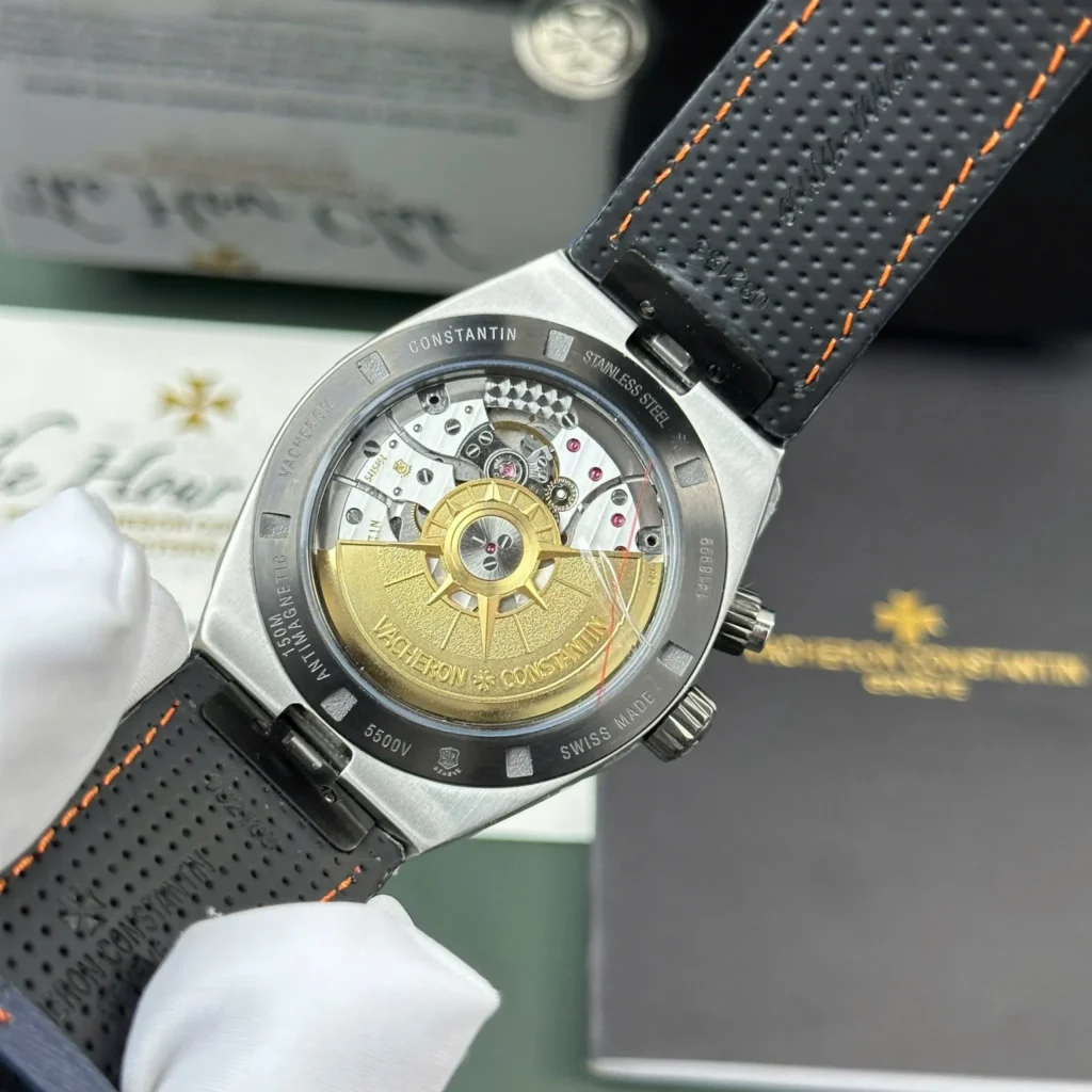 Super Clone Vacheron Constantin Overseas Dual Time 7900V 41mm Blue Dial Steel