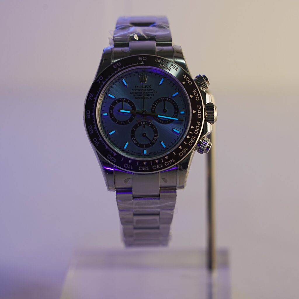 Super Clone Rolex Daytona 126506 “Platona” Open Caseback — case and bezel