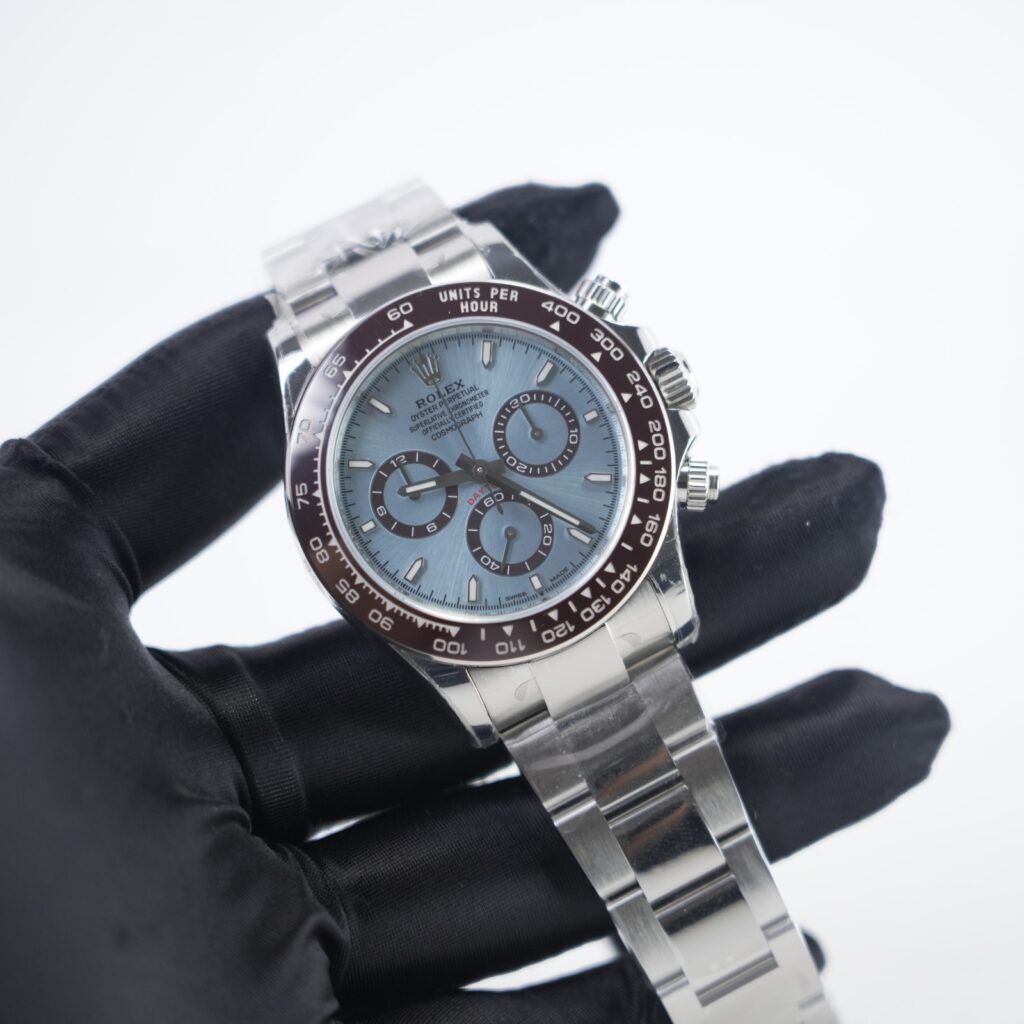 Super Clone Rolex Daytona 126506 “Platona” Open Caseback — clasp and links