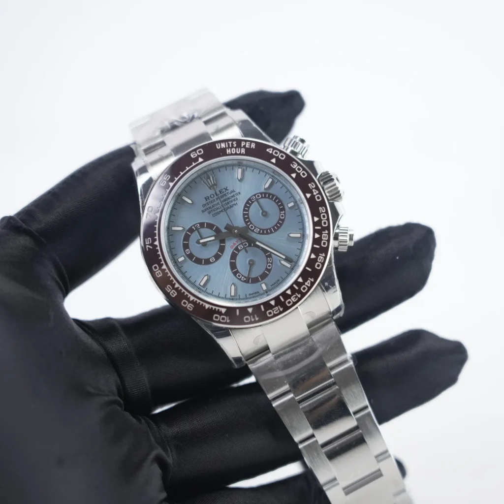 Super Clone Rolex Daytona 126506 “Platona” Open Caseback – Swiss SuperClone