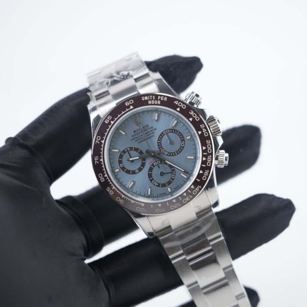 Super Clone Rolex Daytona 126506 “Platona” Open Caseback — side profile