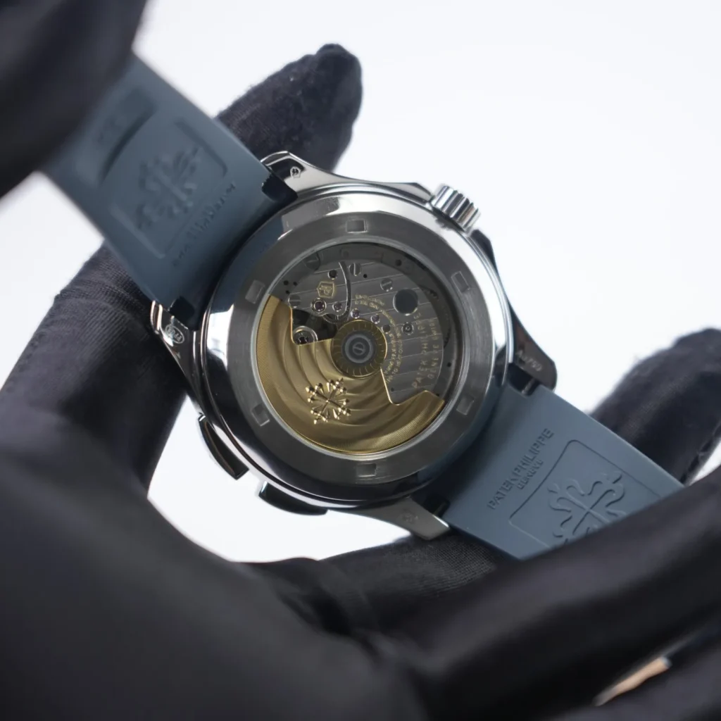 Super Clone Patek Philippe Aquanaut 40mm Rubber Strap Steel – Swiss SuperClone