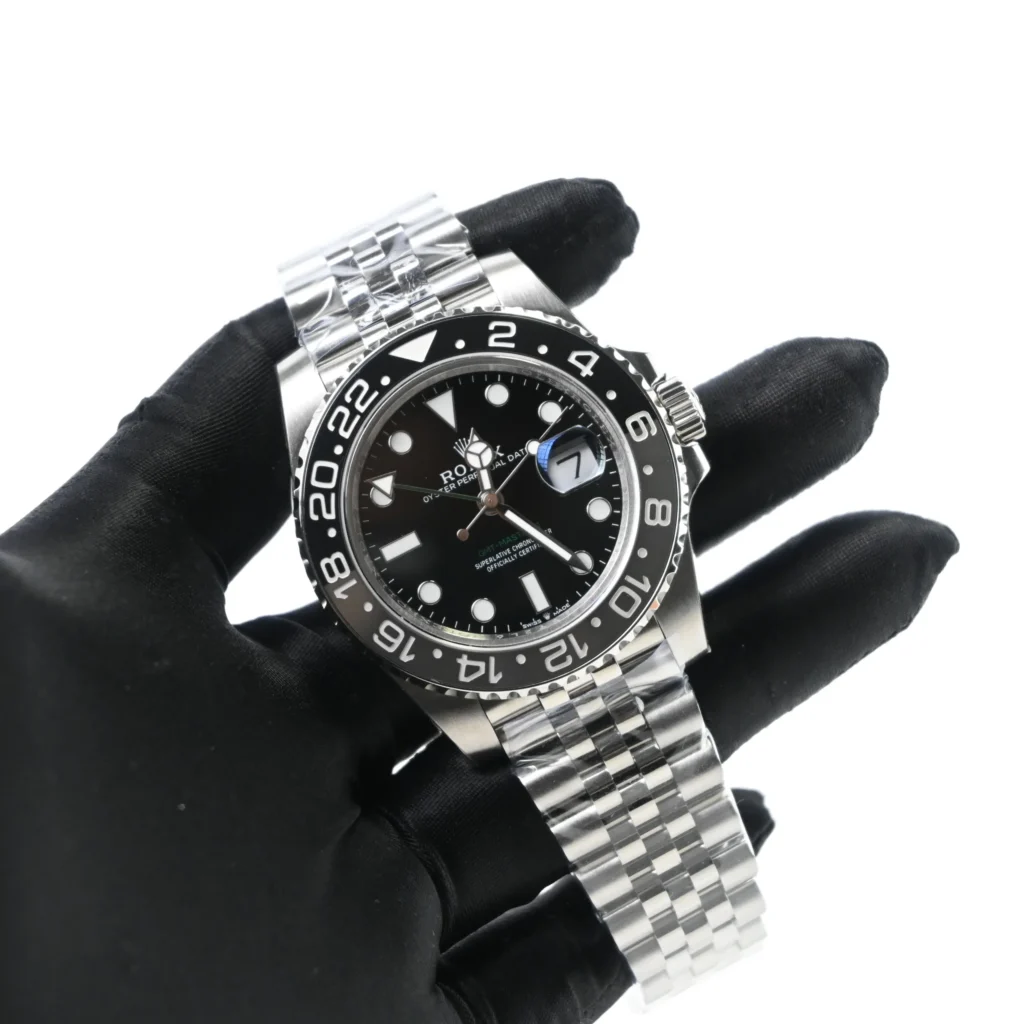 Super Clone Rolex GMT-Master II 126710GRNR “Bruce Wayne” Jubilee 2024 – Swiss SuperClone